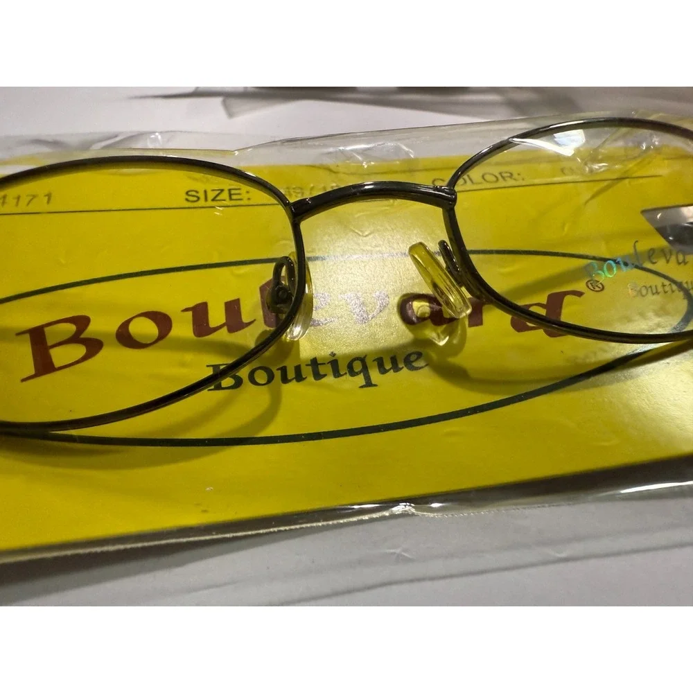 Boulevard Boutique 4171 Gun Metal color 49-18-140 Full Rim Eyeglasses‎ Frame